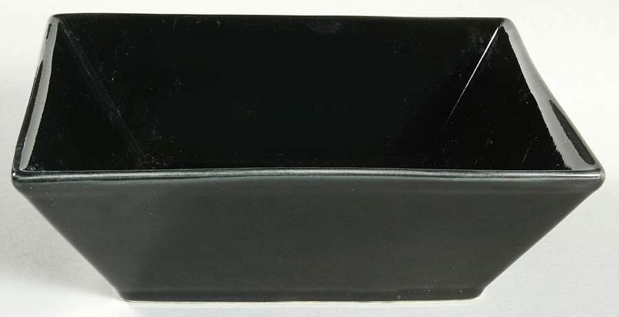 Black (Square) Coupe Soup Bowl by Royal Limited-1