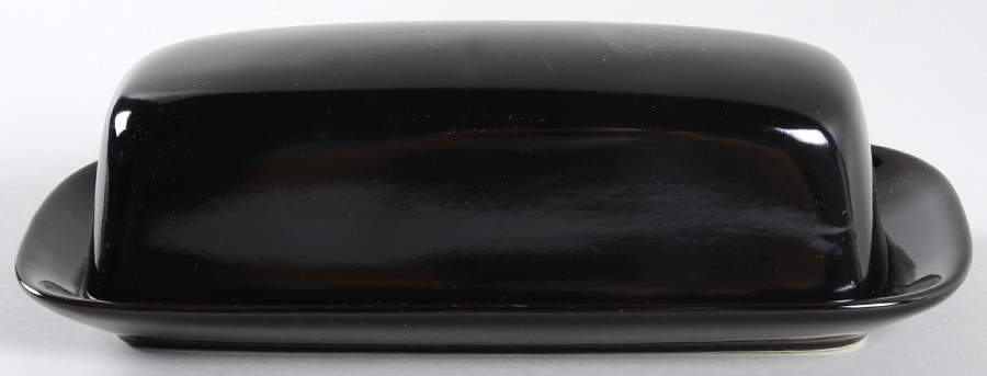 Black (Square) 1/4 Lb Covered Butter by Royal Limited-1