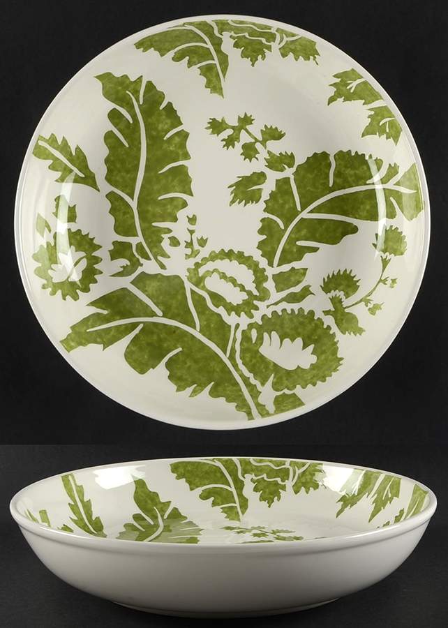 Ambiance Apple Green 13" Pasta Serving Bowl by Roscher & Co-1