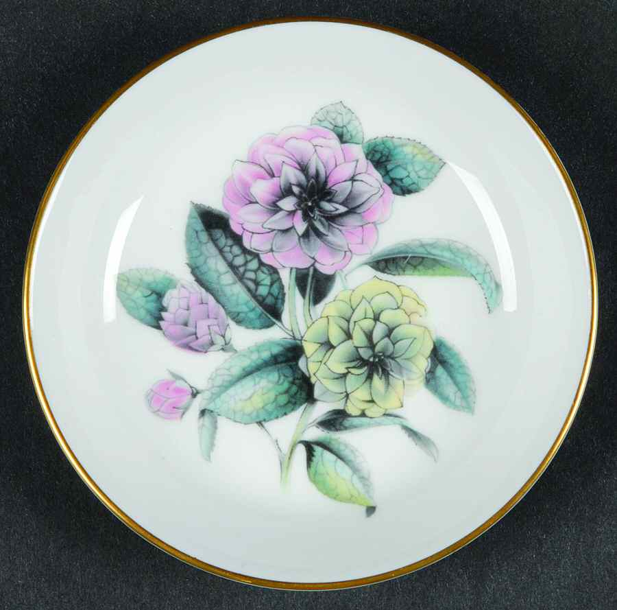 Summer Flowers 3" Ashtray by Royal Worcester-1