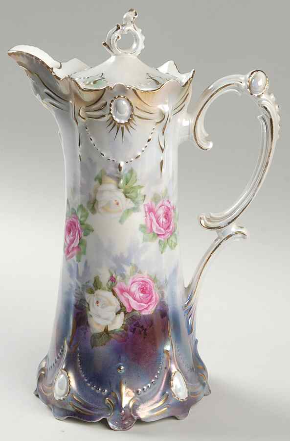 RPU19 Chocolate Pot & Lid by RS Prussia-1
