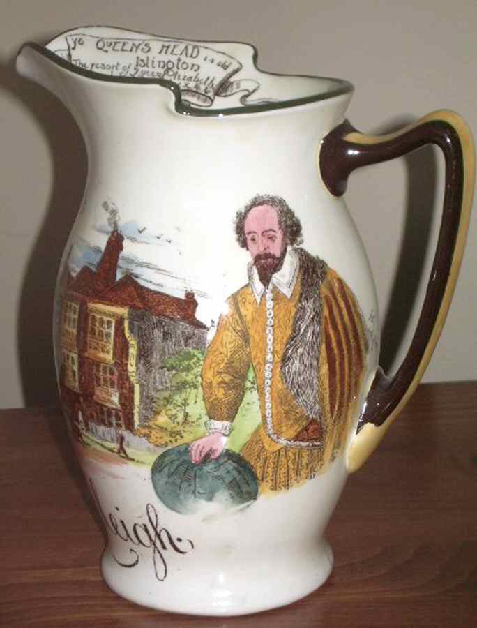 Authors and Inns Jug by Royal Doulton-1