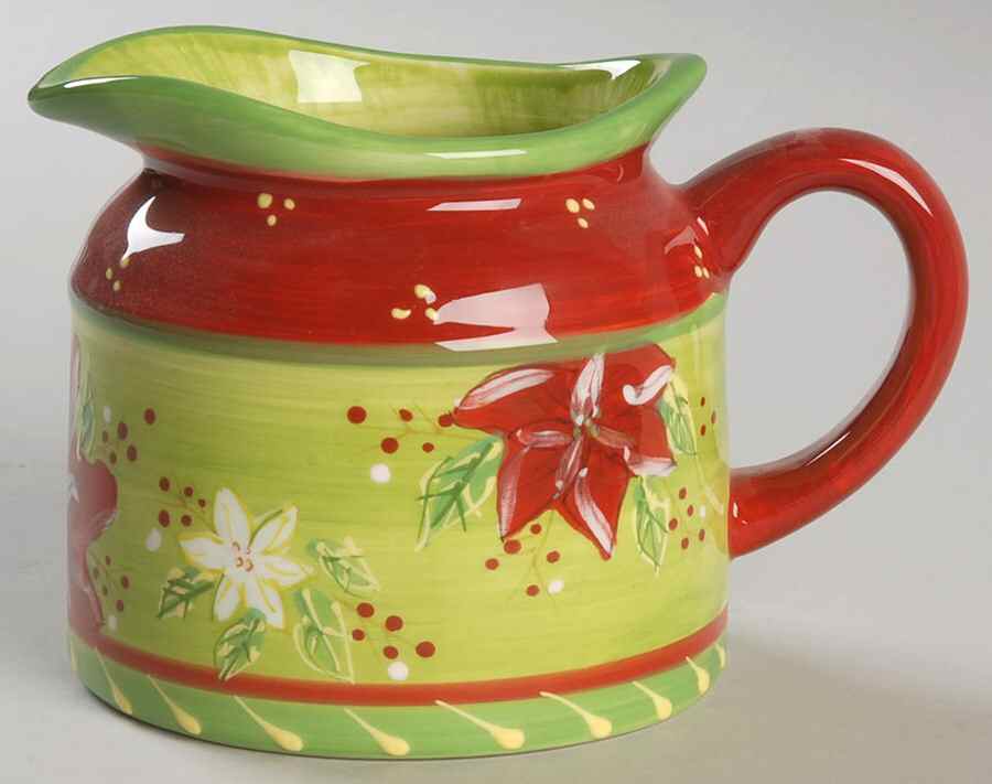 Holly Christmas Creamer by Romancing Provence-1