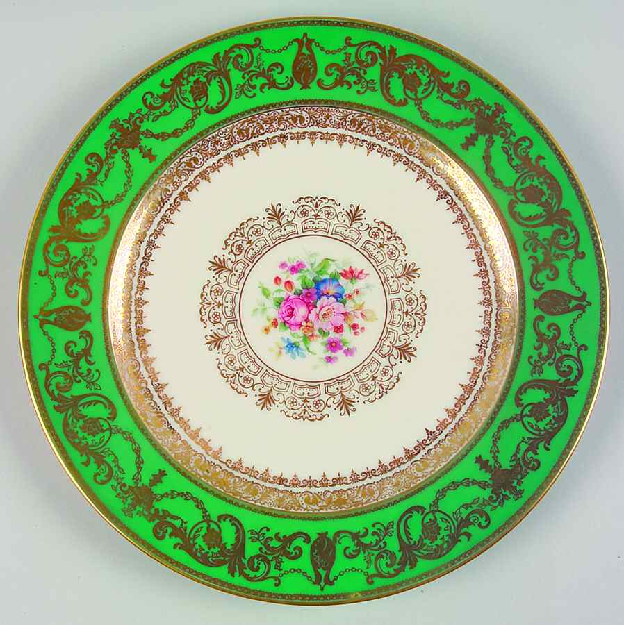 608 Dinner Plate by Royal Ivory (Czech, Germany)-1