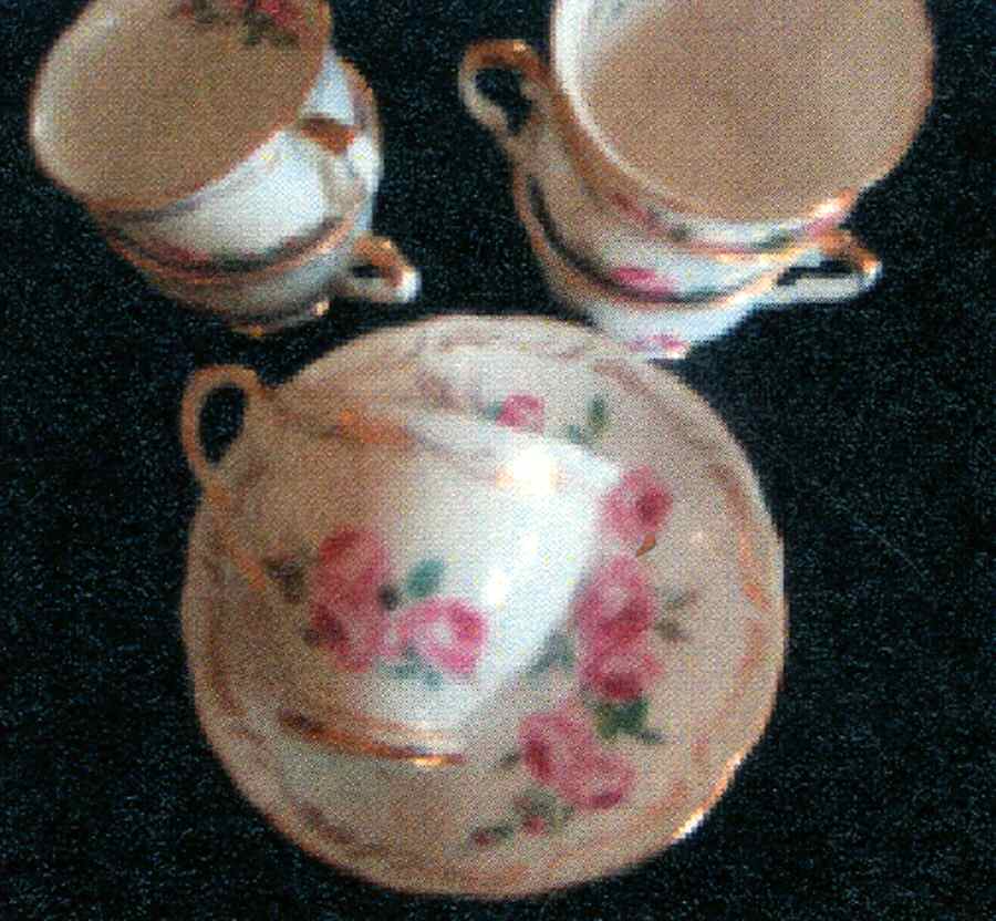 Bridesmaid Footed Cup & Saucer Set by Royal Stafford-1