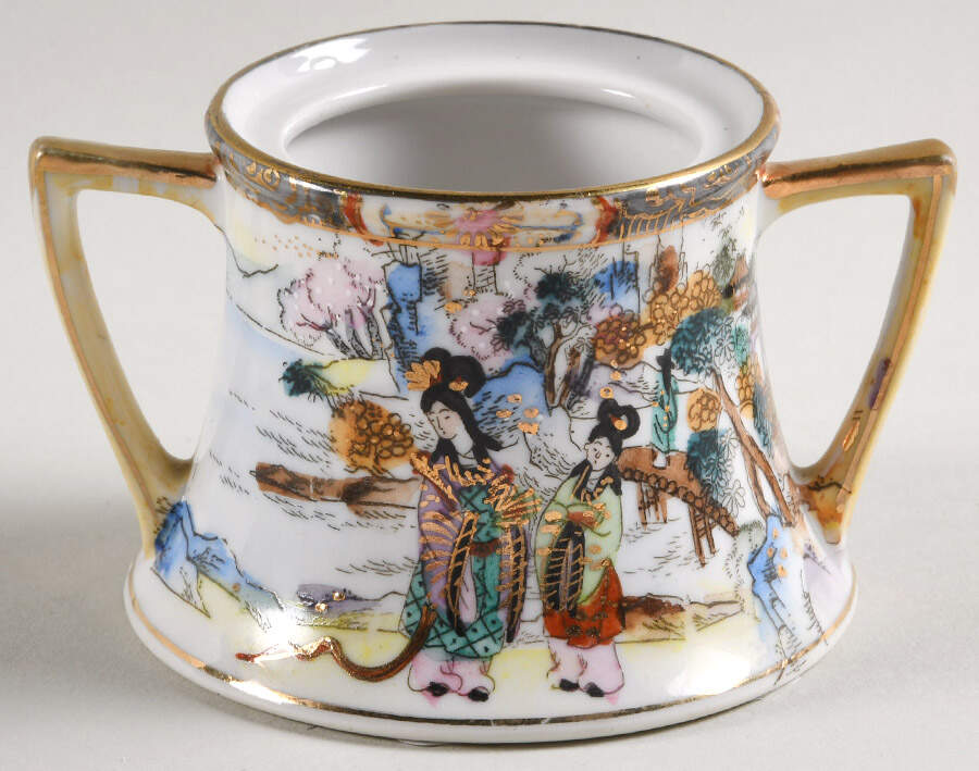 RKQ1 Mini Sugar Bowl No Lid by Royal Kaga-1