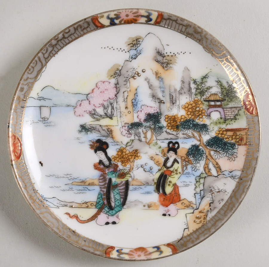 RKQ1 Saucer for Demitasse Cup by Royal Kaga-1