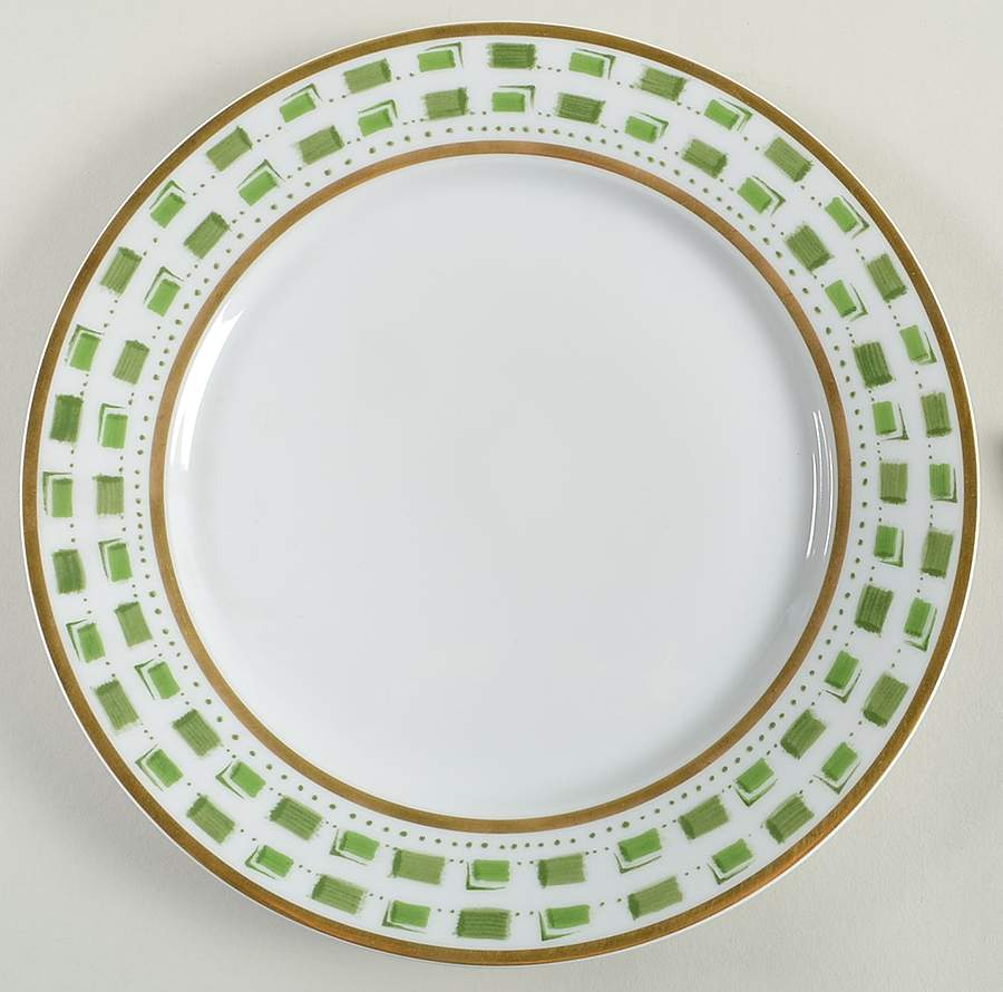 La Bocca Green Dinner Plate by Royal Limoges-1