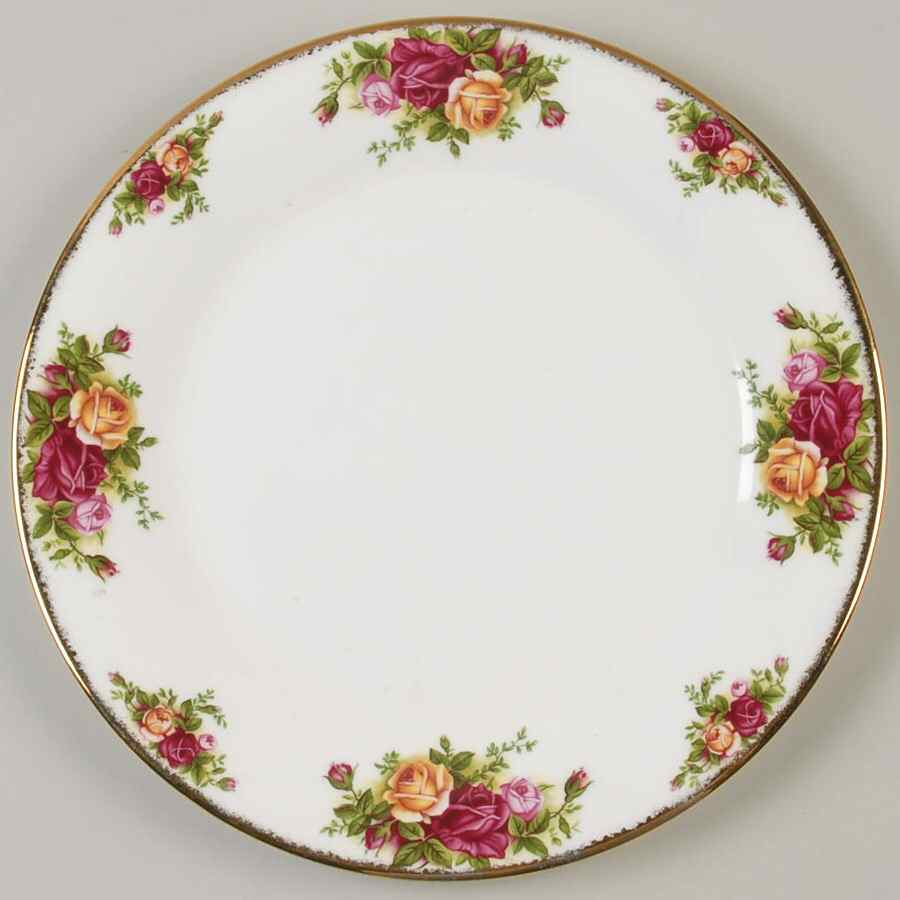 Old Country Roses (Not Fluted) Dinner Plate by Royal Albert-1