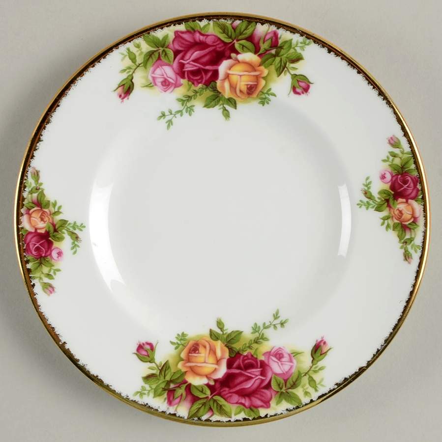 Old Country Roses (Not Fluted) Bread & Butter Plate by Royal Albert-1