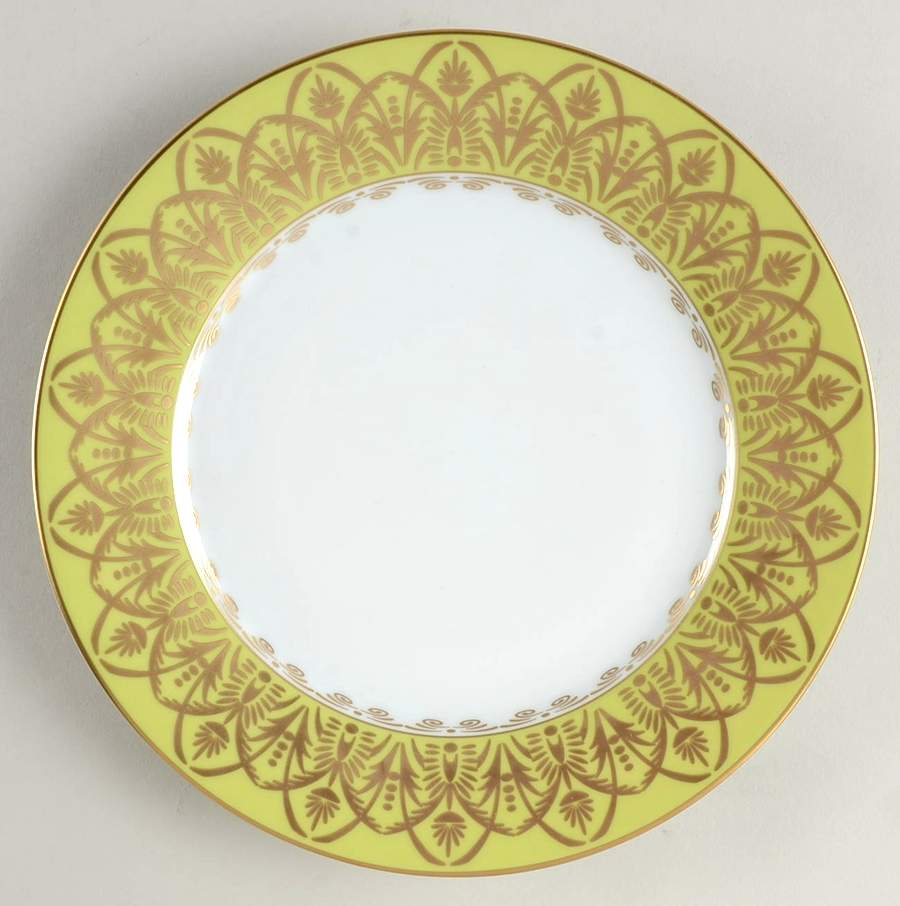 Oasis Green Salad/Dessert Plate by Royal Limoges-1