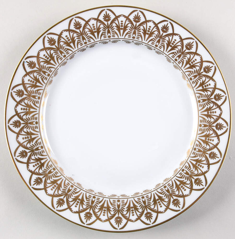 Oasis White Dinner Plate by Royal Limoges-1
