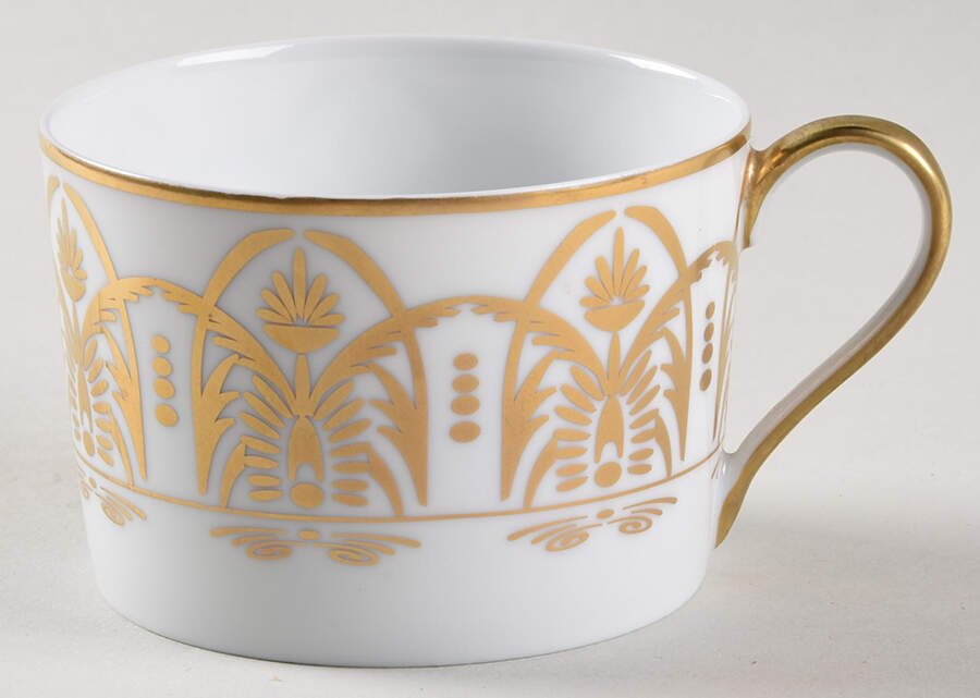 Oasis White Flat Cup by Royal Limoges-1