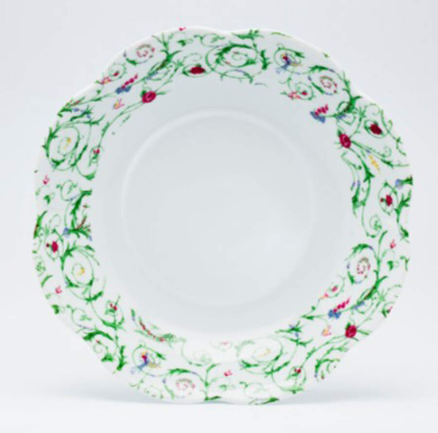 Fruits d'Ete' 11" Deep Round Platter by Royal Limoges-1