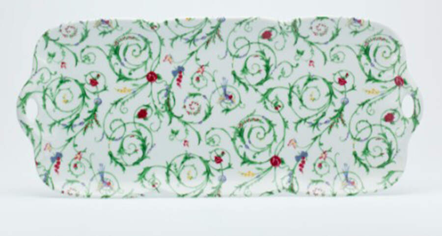 Fruits d'Ete' Oblong Cake Plate by Royal Limoges-1