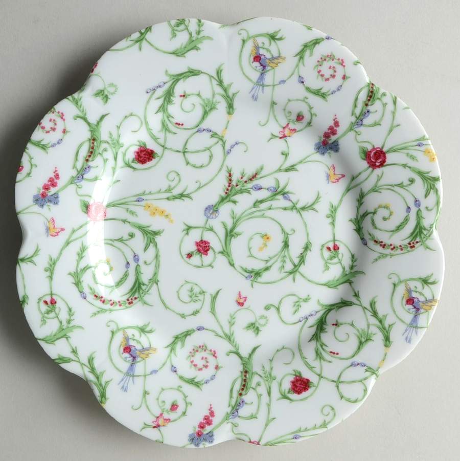 Fruits d'Ete' Salad/Dessert Plate by Royal Limoges-1