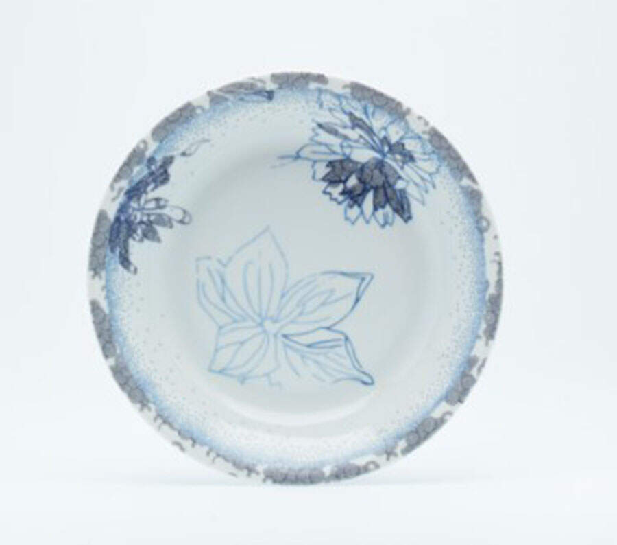 Reve Bleu Soup/Cereal Bowl by Royal Limoges-1
