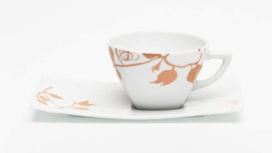 Herbier Zen Flat Cup by Royal Limoges-1