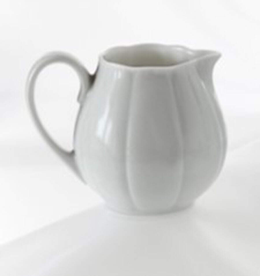 Nymphea White Creamer by Royal Limoges-1