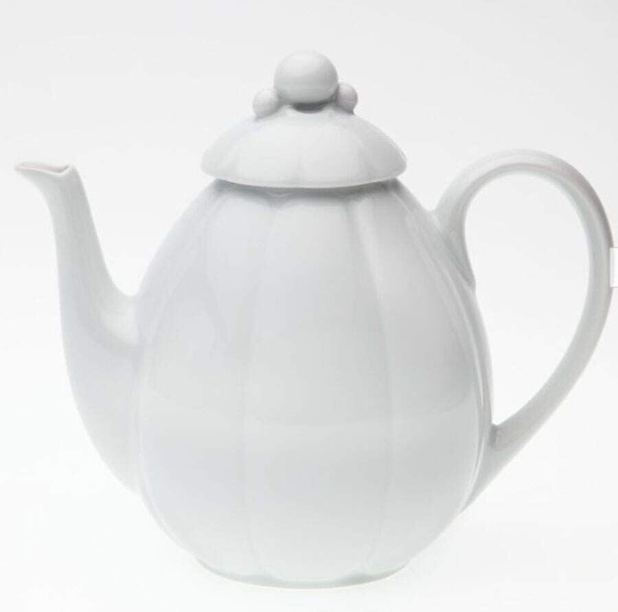 Nymphea White Coffee Pot & Lid by Royal Limoges-1