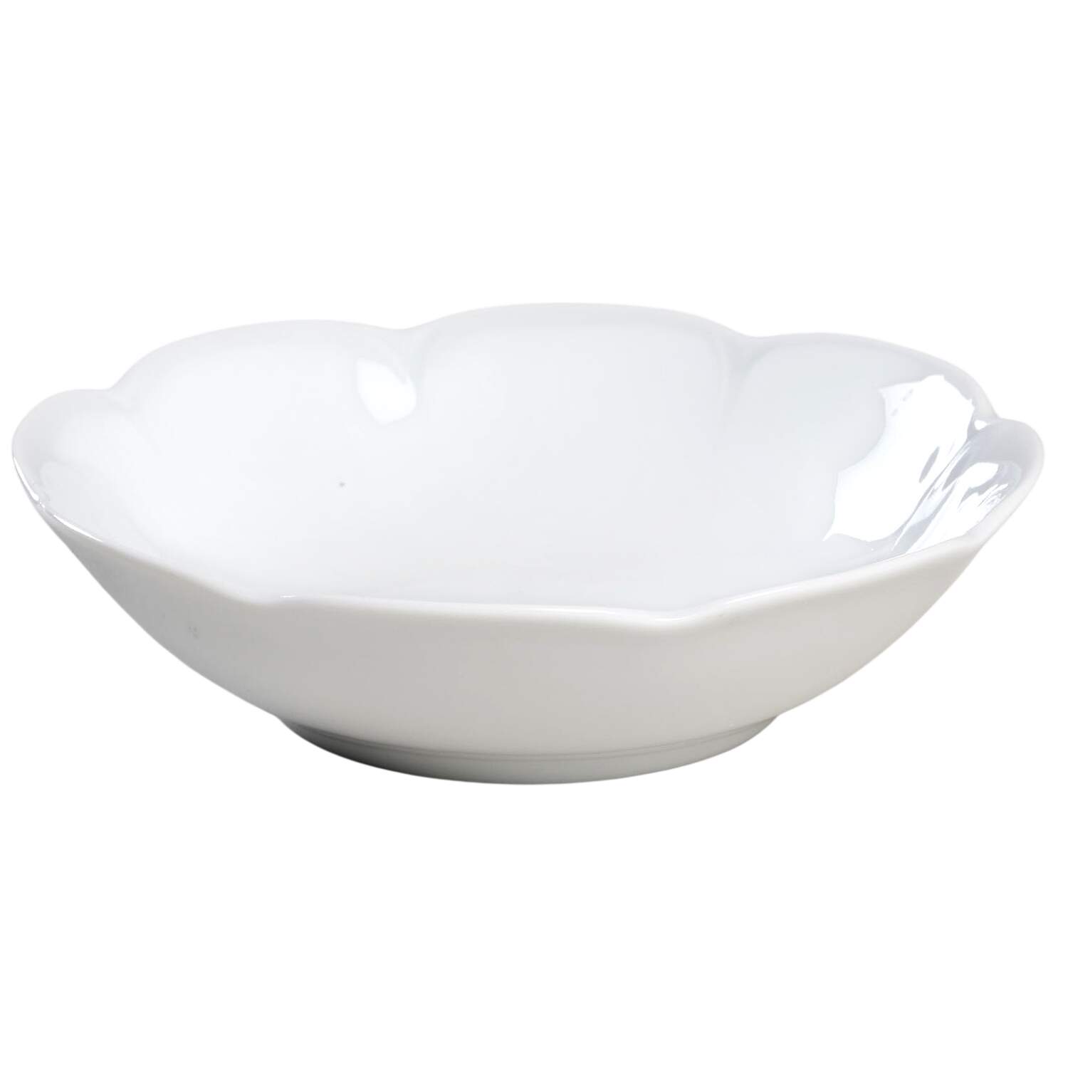 Nymphea White Fruit/Dessert (Sauce) Bowl by Royal Limoges-1