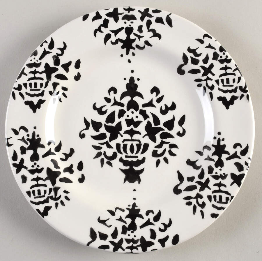 Ambiance Black Salad Plate by Roscher & Co-1