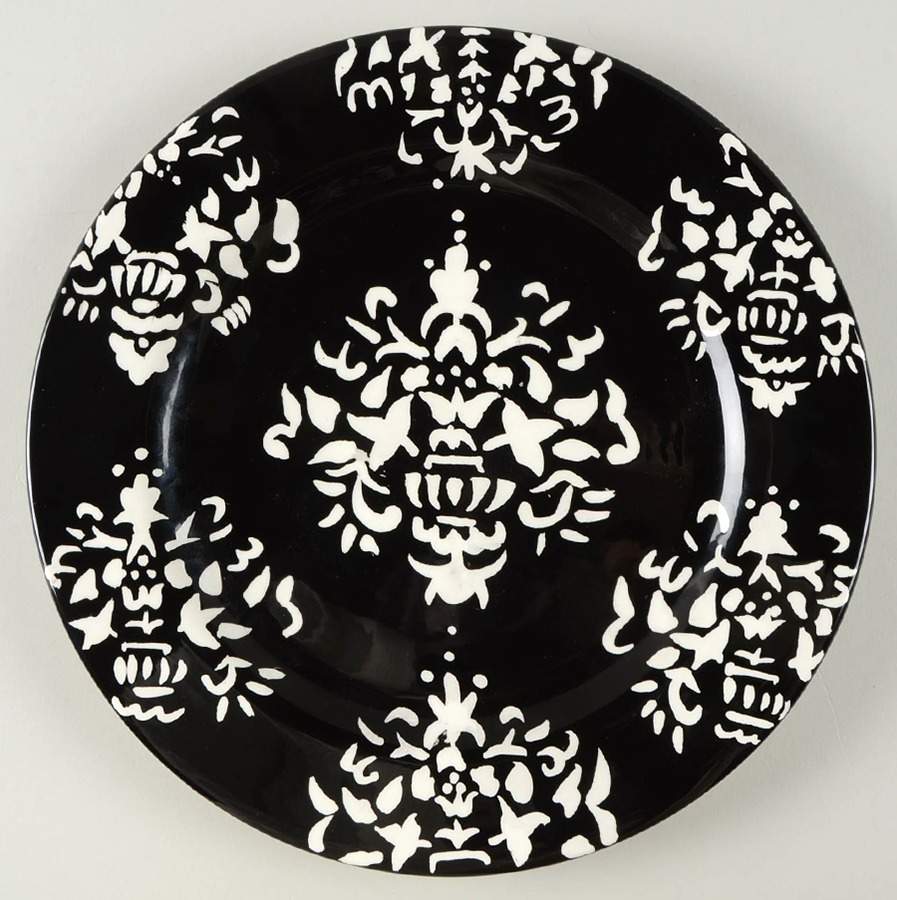 Ambiance Black 11" Chop Plate (Round Platter) by Roscher & Co-1