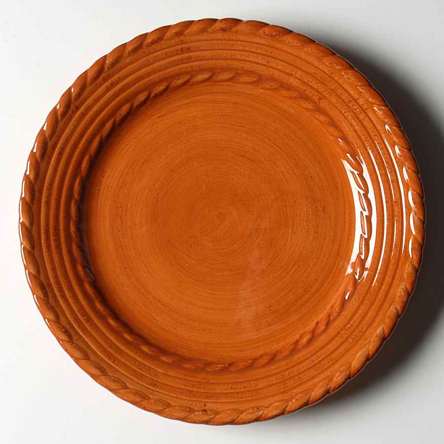 Bellini Terra Cotta Salad Plate by Roscher & Co-1