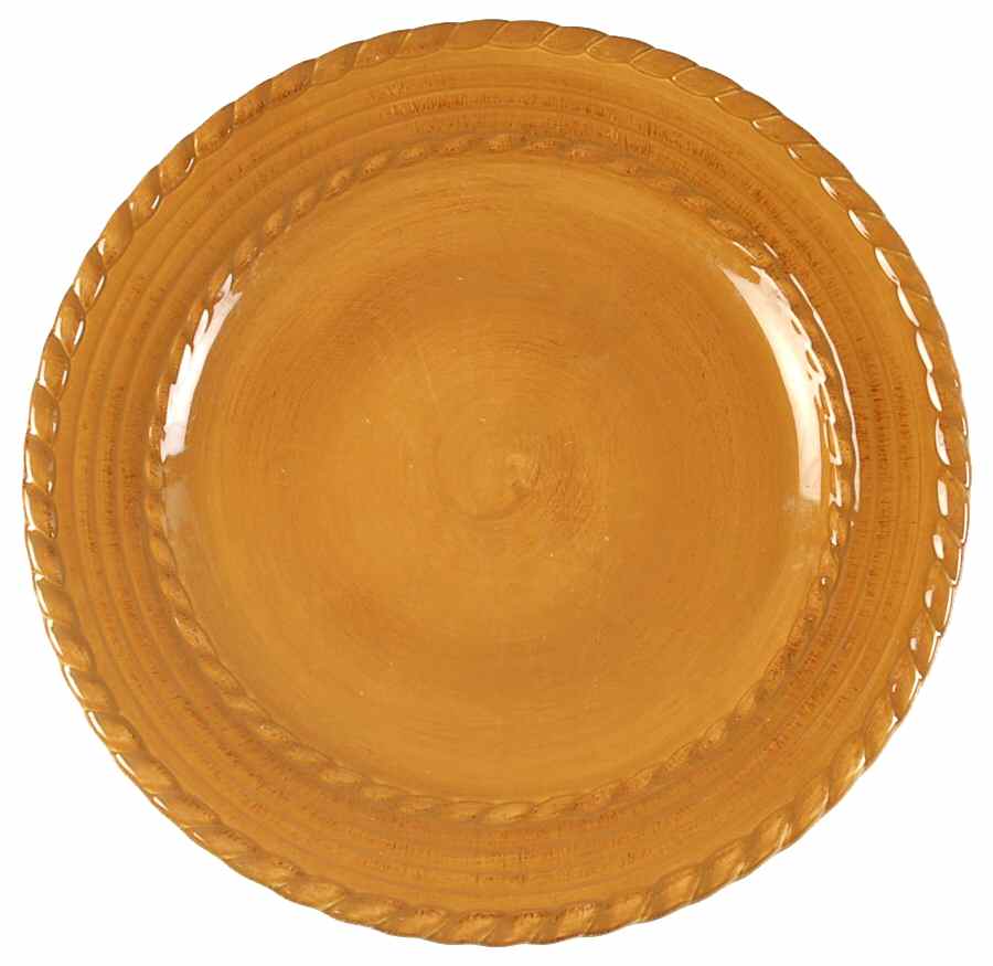 Bellini Gold Dinner Plate by Roscher & Co-1