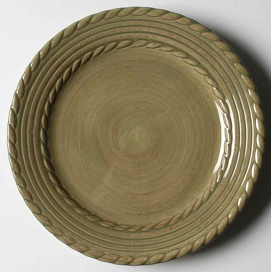 Bellini Sage Green Salad Plate by Roscher & Co-1