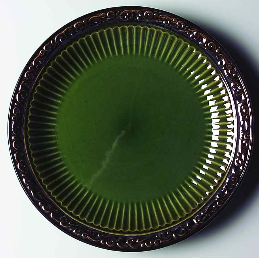 Tara Collection Emerald Green Dinner Plate by Roscher & Co-1