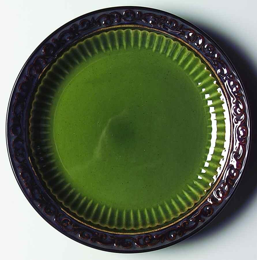 Tara Collection Emerald Green Salad Plate by Roscher & Co-1
