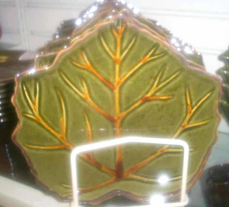 Leaf Collection Salad Plate by Roscher & Co-1