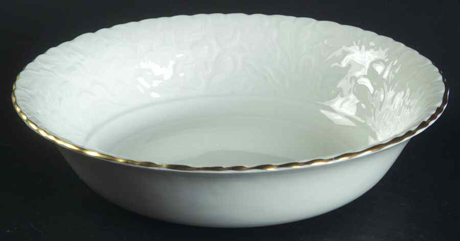 Royal Oak (Gold Trim) Coupe Cereal Bowl by Rosina-Queens-1