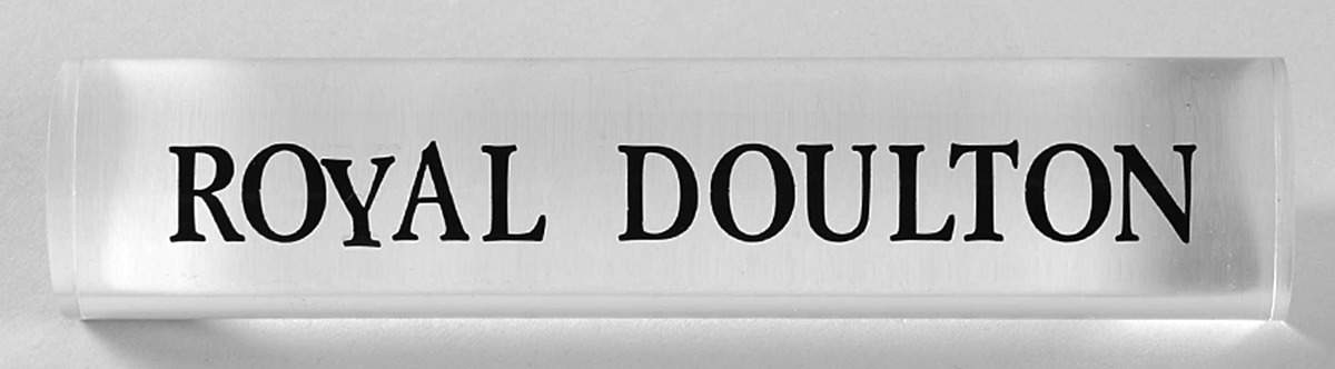 Advertising Signs Plastic Sign 7 by Royal Doulton-1
