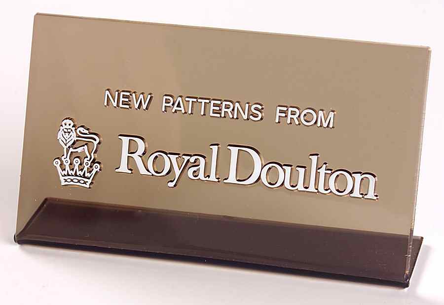 Advertising Signs Plastic Sign 2 by Royal Doulton-1