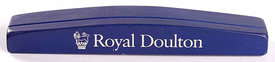 Advertising Signs Display Stand Sign 1 by Royal Doulton-1