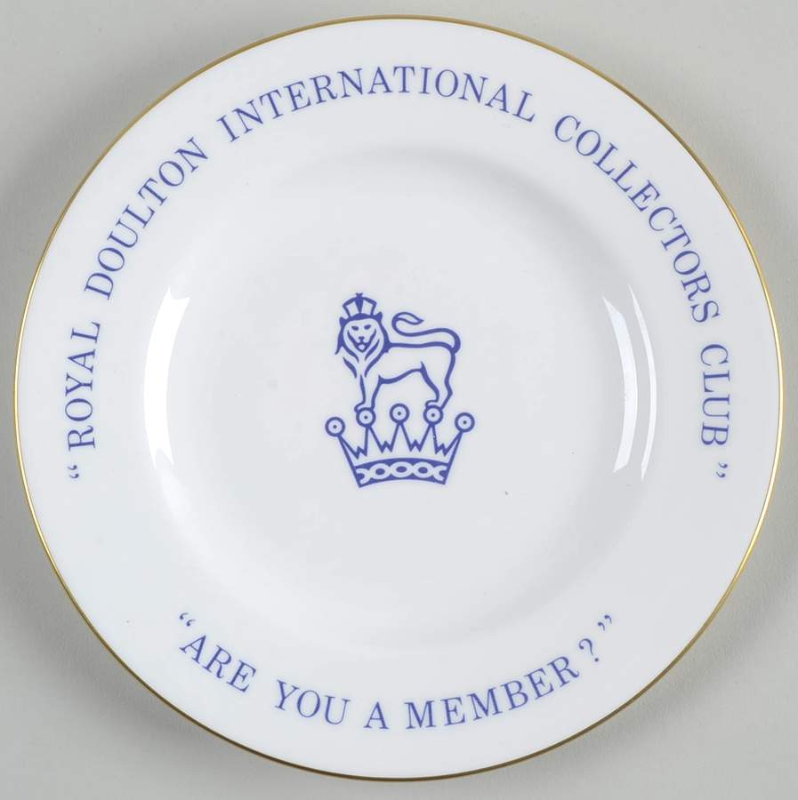 Advertising Signs Advertising Bread & Butter Plate by Royal Doulton-1