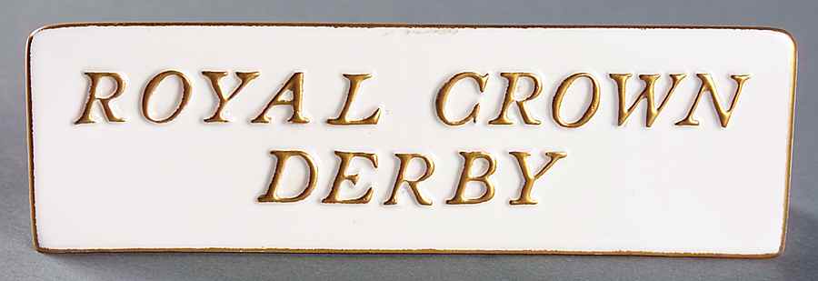 Advertising Signs Sign 1 by Royal Crown Derby-1