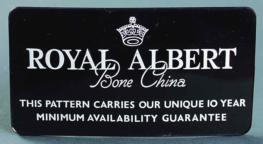 Advertising Signs Plastic Sign 2 by Royal Albert-1
