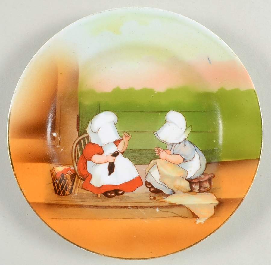 Sunbonnet Babies Bread & Butter Plate by Royal Bayreuth-1