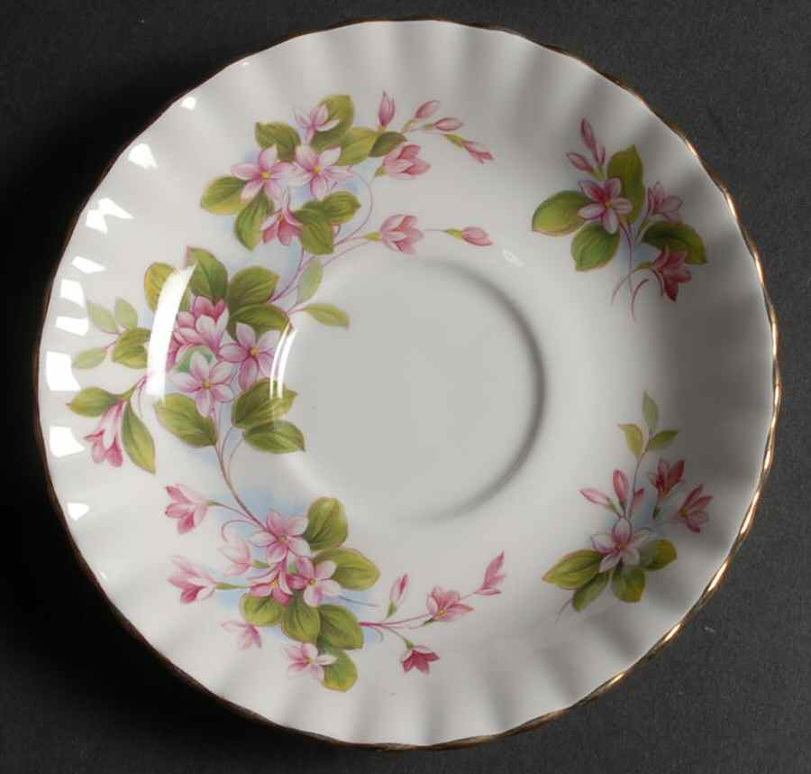 Mayflower Saucer by Royal Albert-1