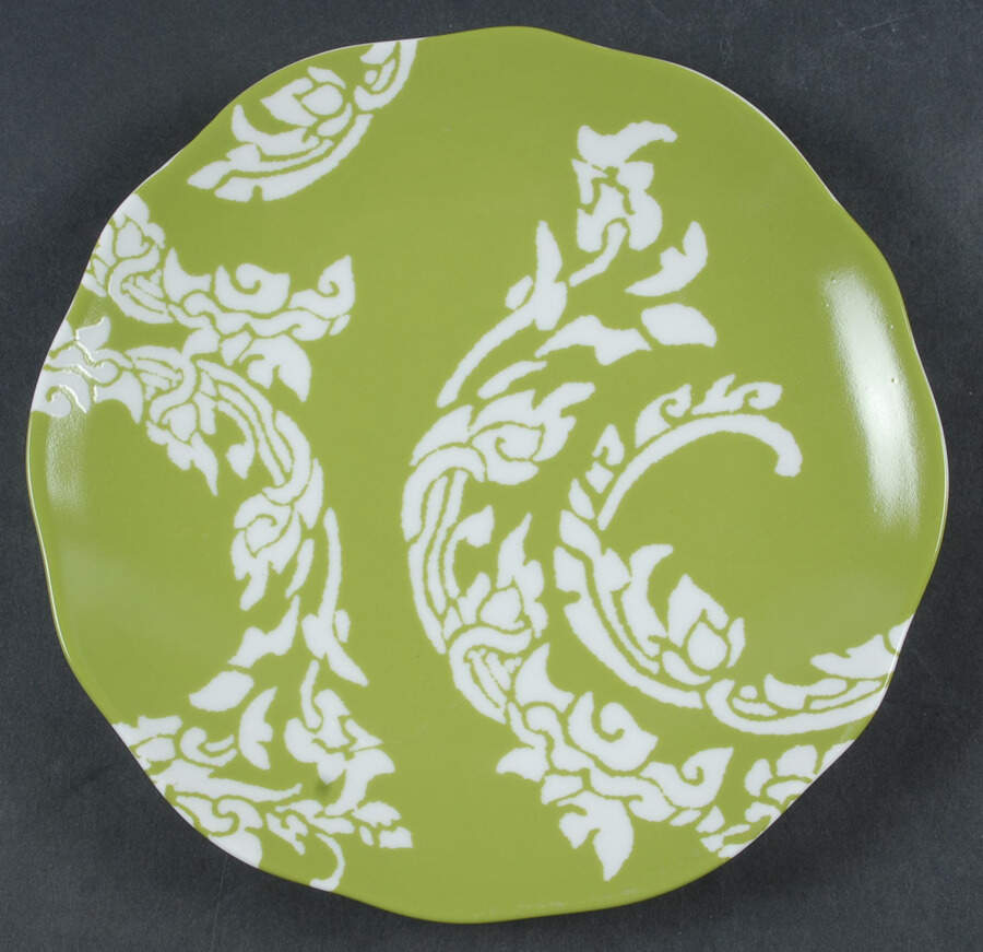 Boho Holiday Salad/Dessert Plate by Rosanna-1