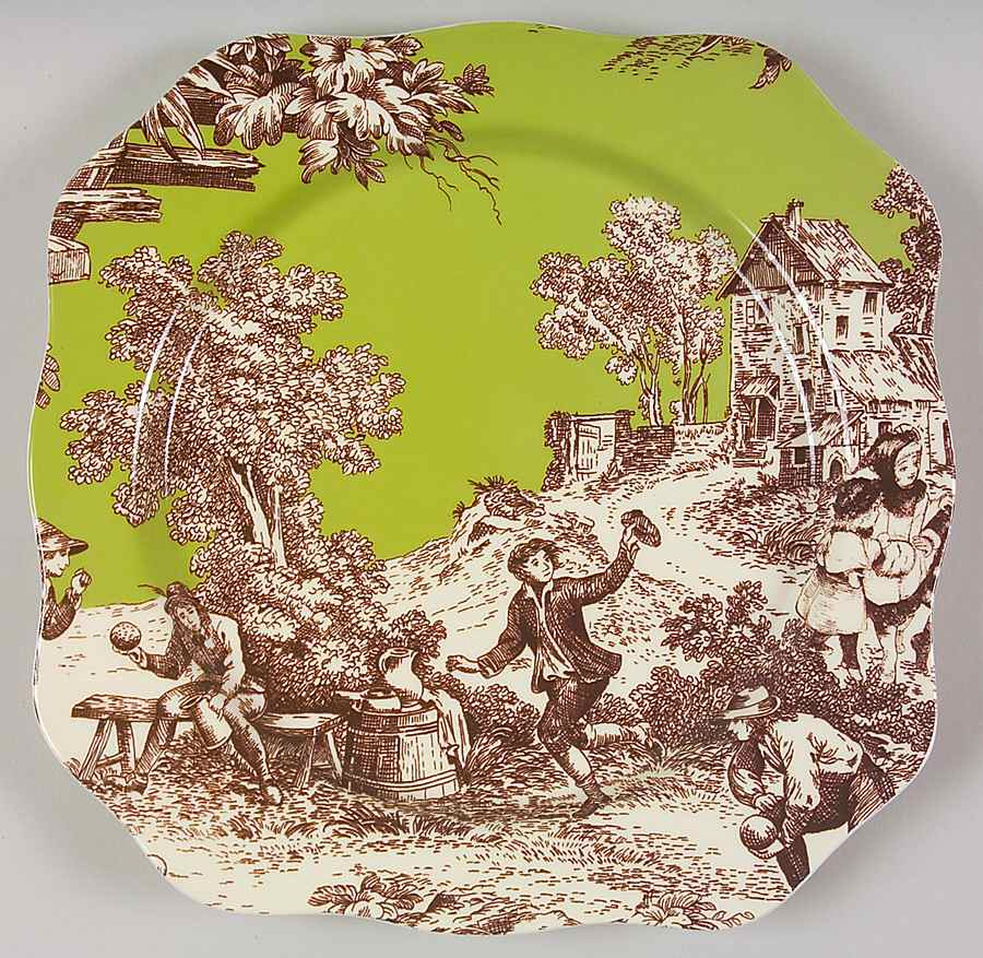 Famille a Table Dinner Plate by Rosanna-1