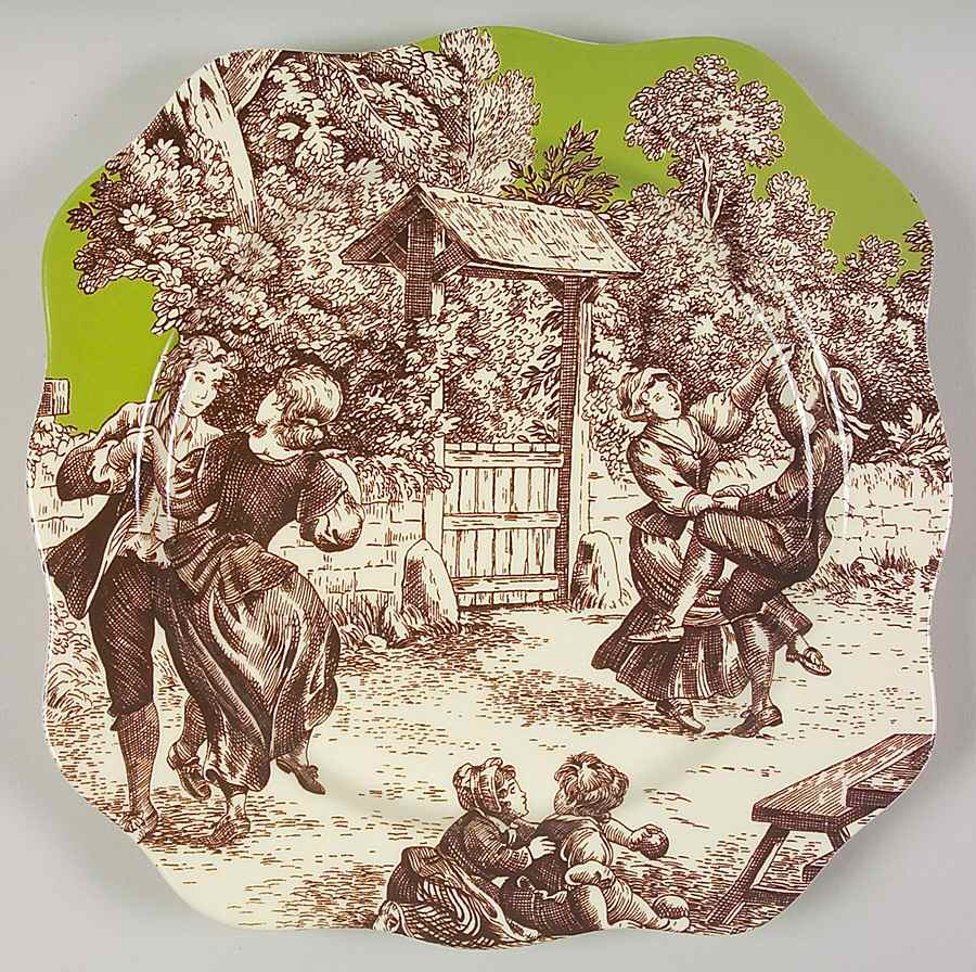 Famille a Table Dinner Plate by Rosanna-1