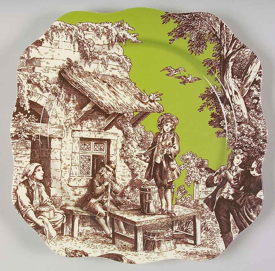 Famille a Table Dinner Plate by Rosanna-1