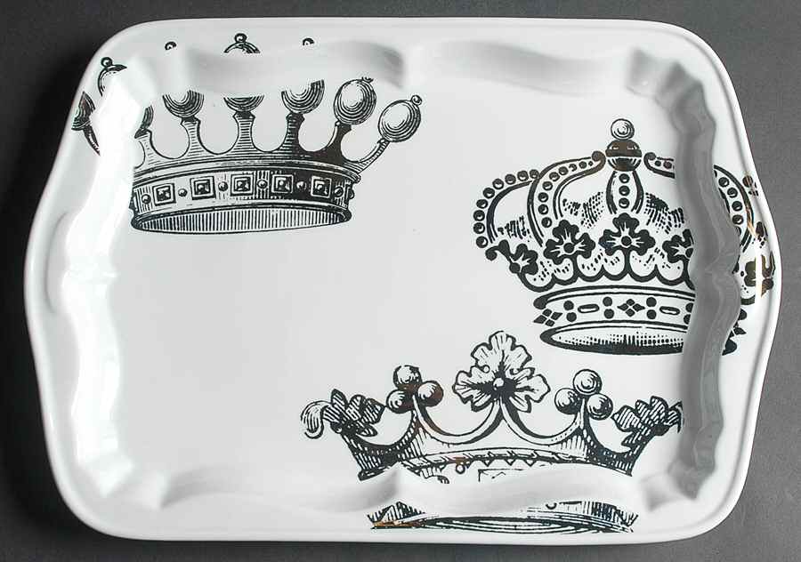 Kings Road 16'' Rectangular Tray by Rosanna-1