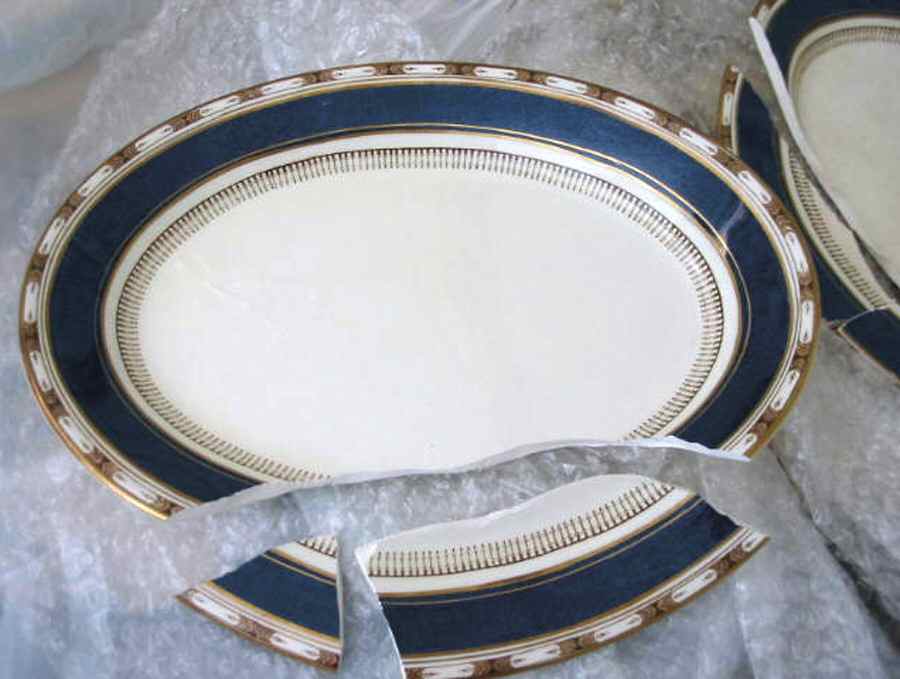 RWI112 12" Oval Serving Platter by Royal Winton-1