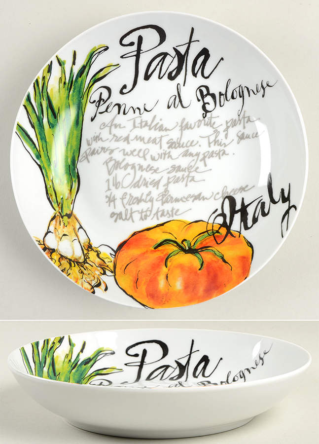 Pasta Italiana 8" Individual Pasta Bowl by Rosanna-1