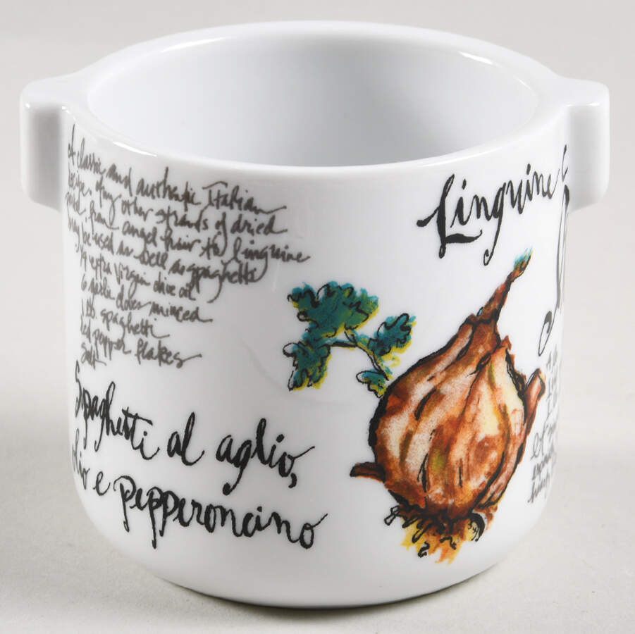 Pasta Italiana Basil Spice Jar No Lid by Rosanna-1
